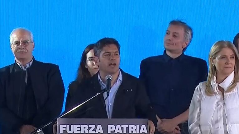 Kicillof reconoció la derrota y envió un mensaje para Cristina Kirchner: “Está injustamente detenida”
