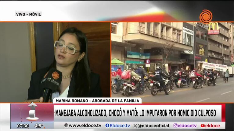 Piden agravar la imputación al conductor que iba alcoholizado, chocó y mató a su hijo