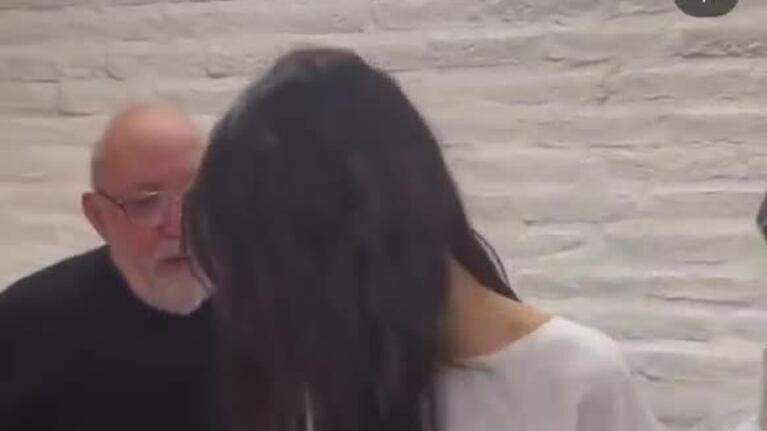 La emoción de Andrea Rincón en su bautismo