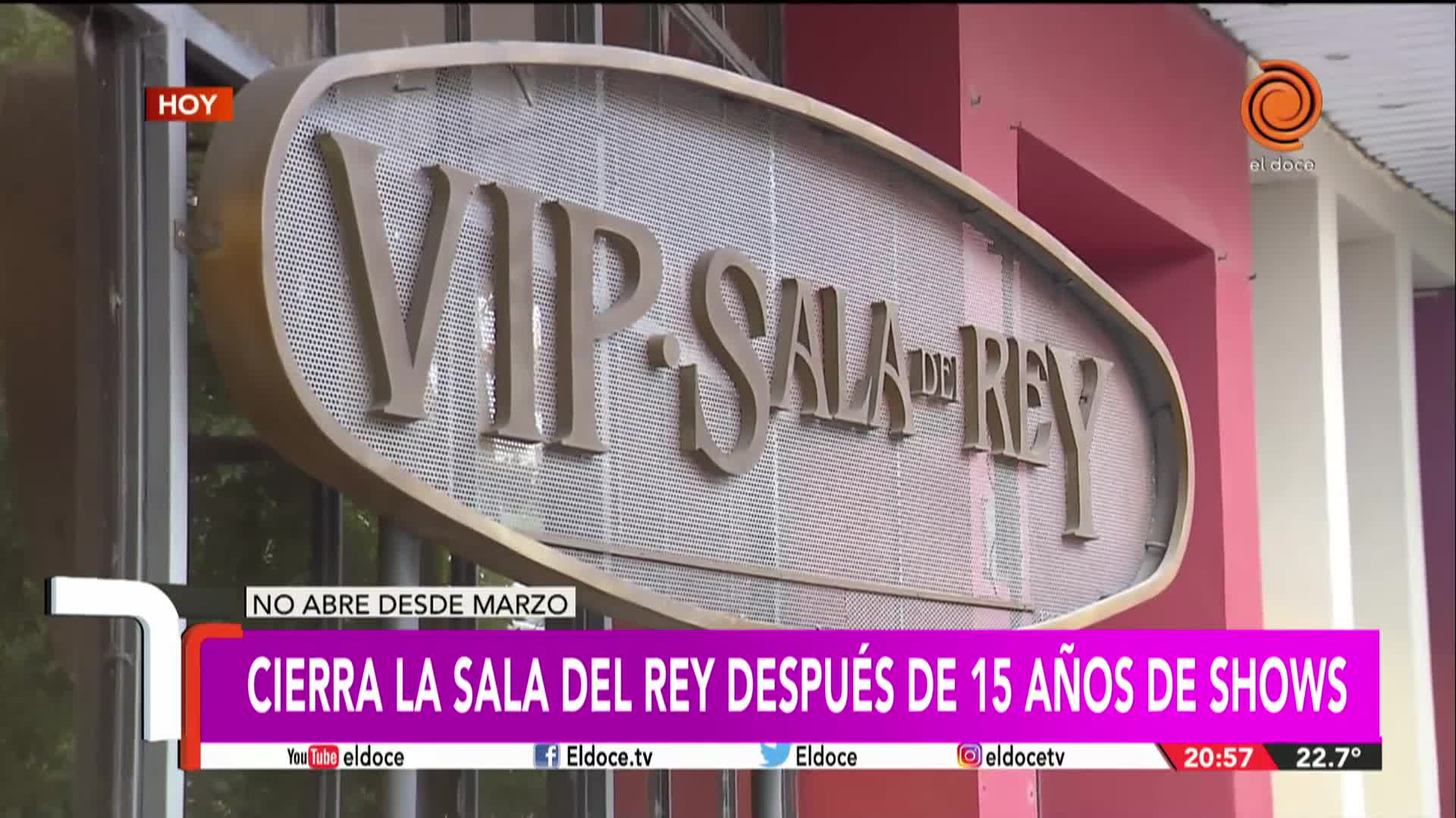 Sala del Rey: "Es inviable seguir con estos formatos"