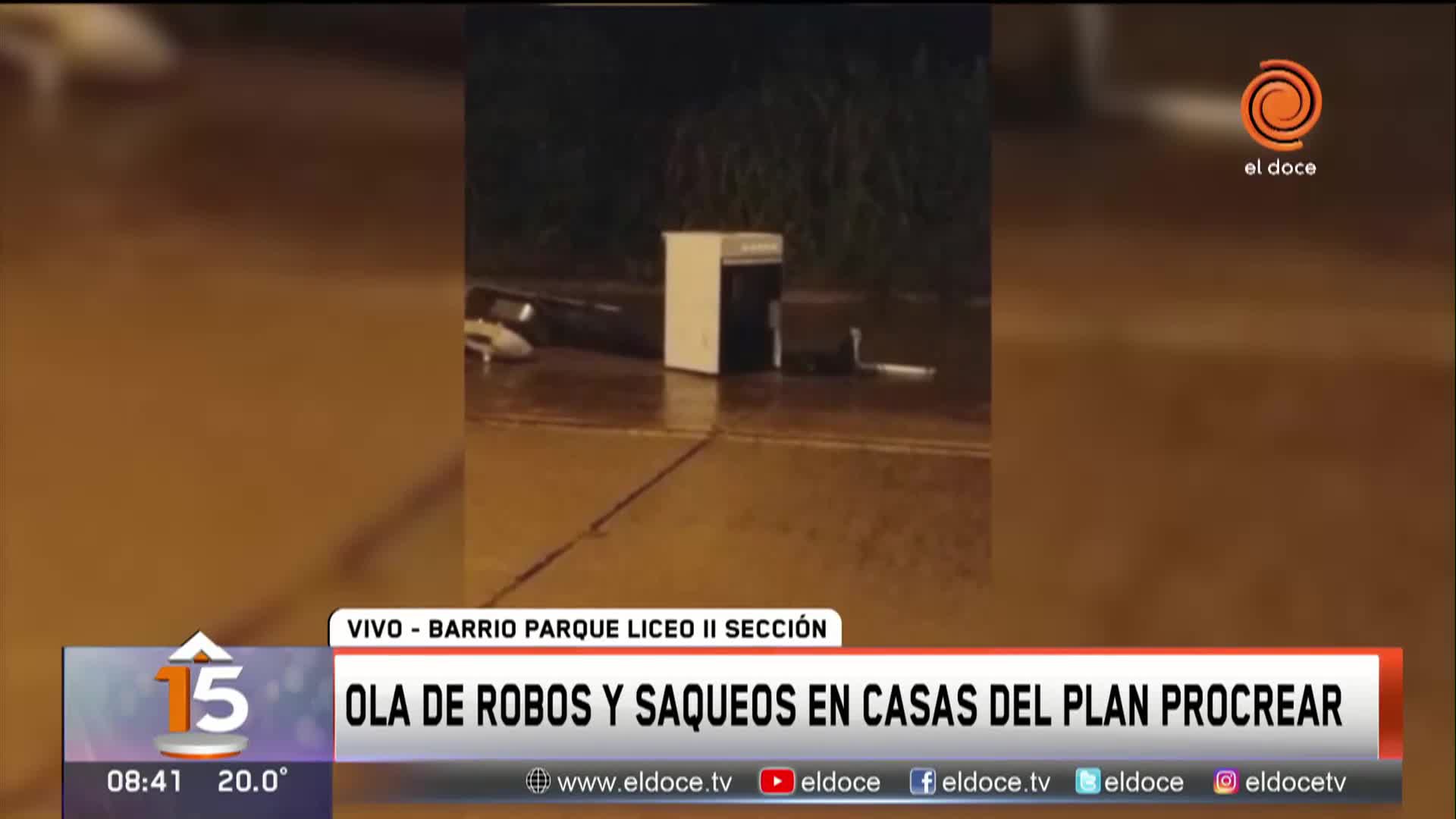 Ola de robos en casas del ProCreAr