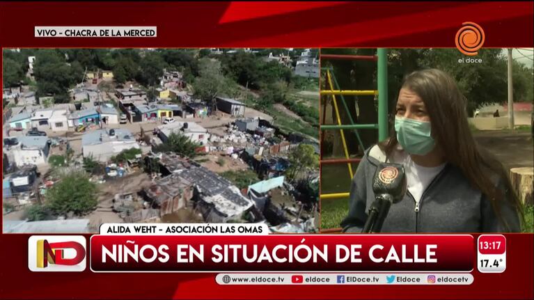 Niños en situación de calle: cuál es la realidad en Córdoba