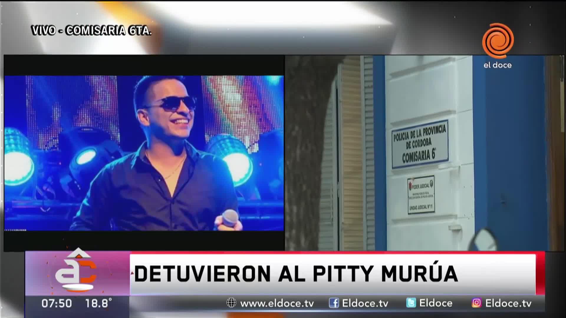 El Pitty Murúa estuvo detenido