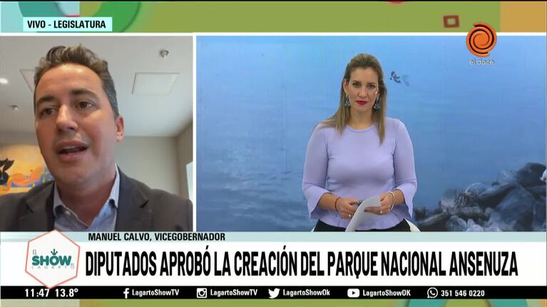 Calvo destacó el avance hacia la creación del Parque Nacional Ansenuza