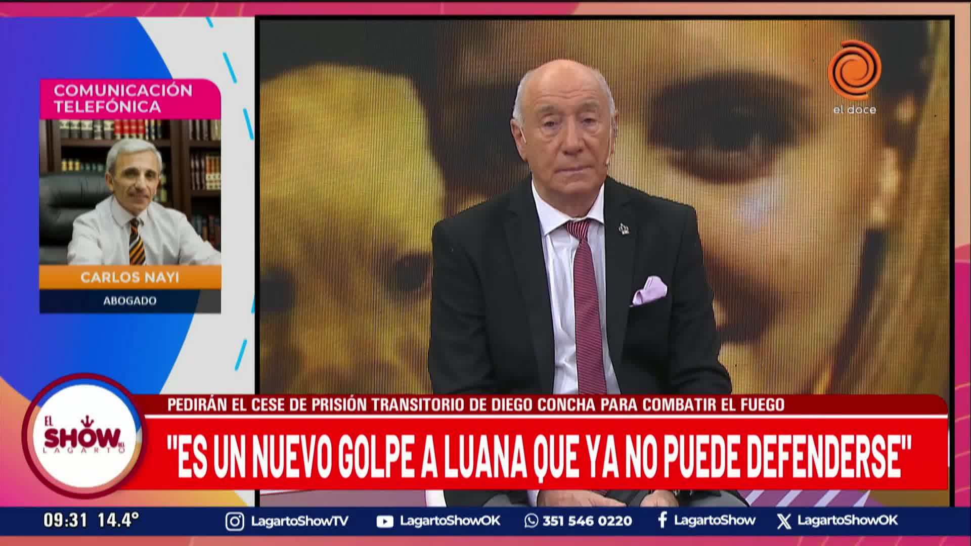 El repudio de Nayi sobre el pedido de Diego Concha