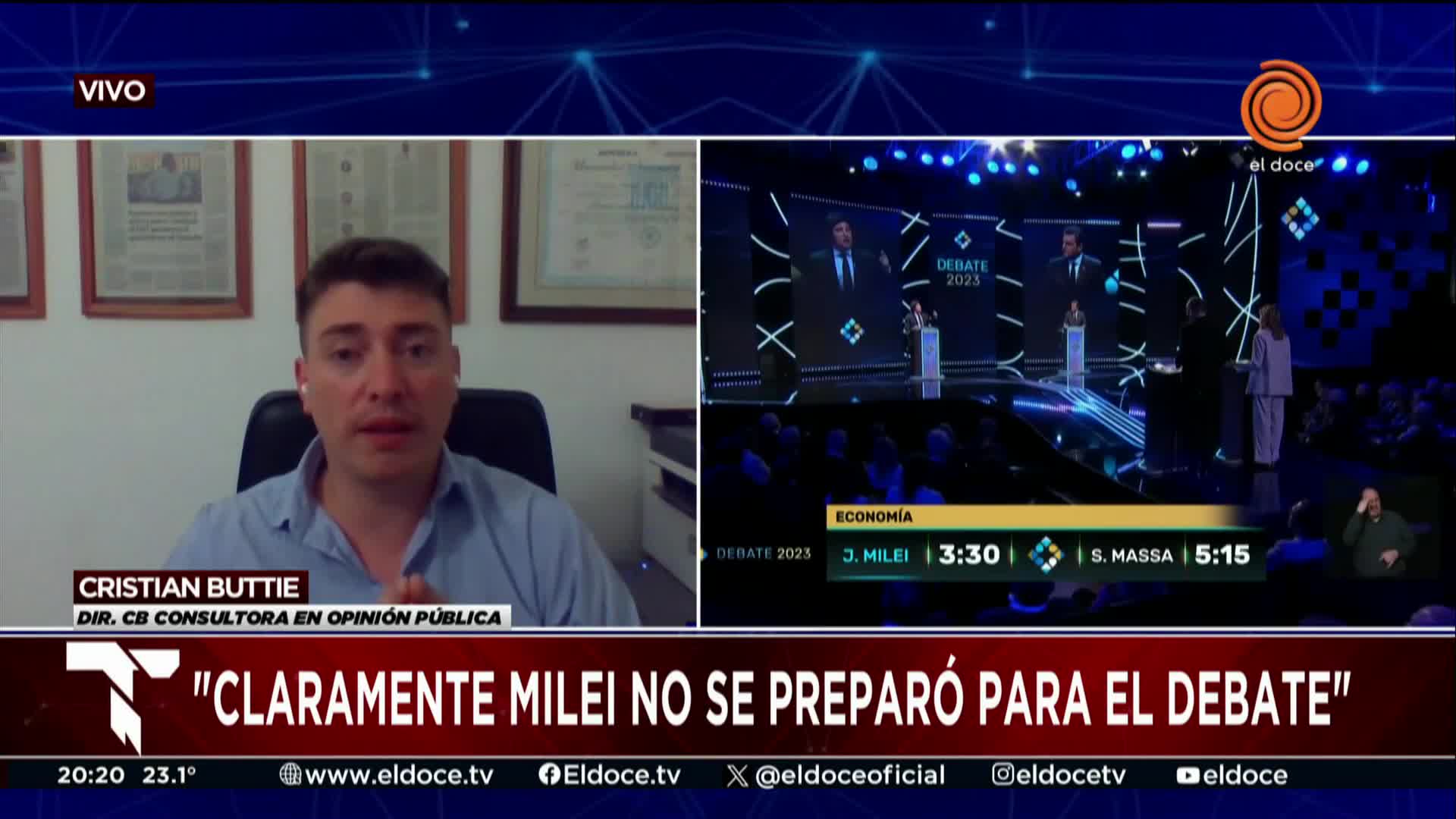 Consultor político señaló las claves que definirán el balotaje