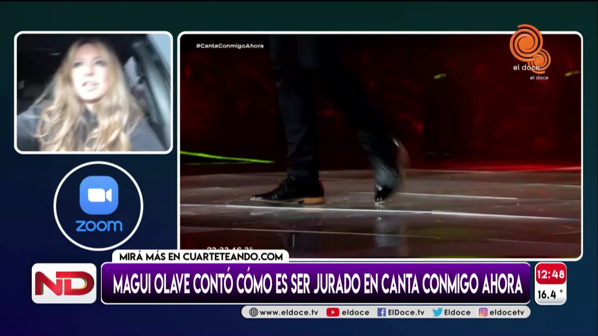 Magui Olave y su rol como jurado en Canta Conmigo Ahora