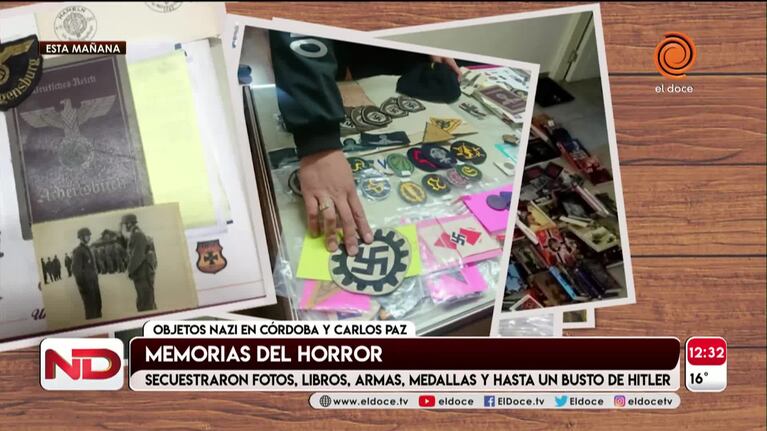 Secuestraron un “arsenal” nazi
