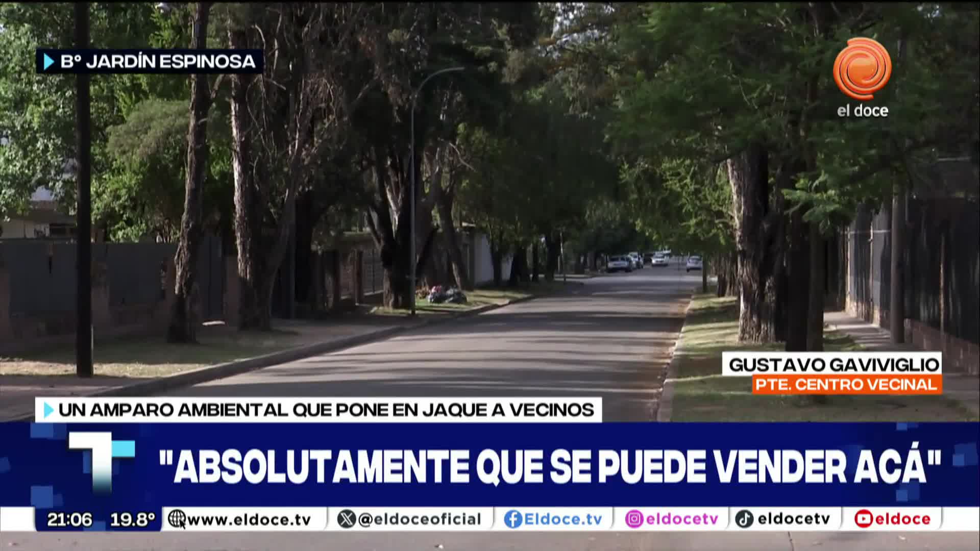 Informe de Telenoche: amparo en Jardín Espinosa 