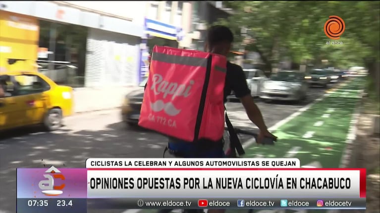 Comenzó a funcionar la ciclovía de Nueva Córdoba y hay opiniones opuestas