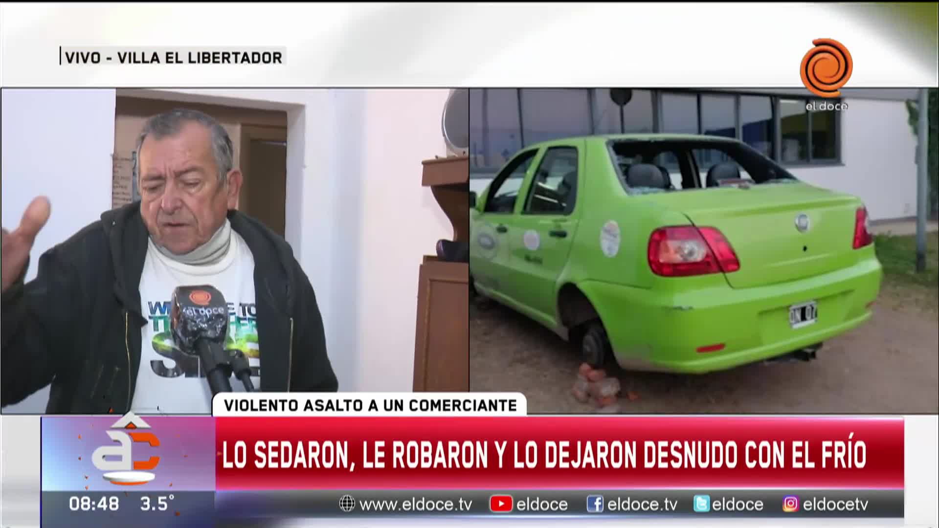 Córdoba: asaltaron y sedaron a un jubilado en su negocio