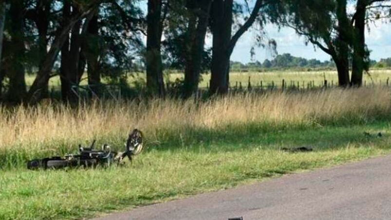 El video de una picada de motos fatal en Bolivar