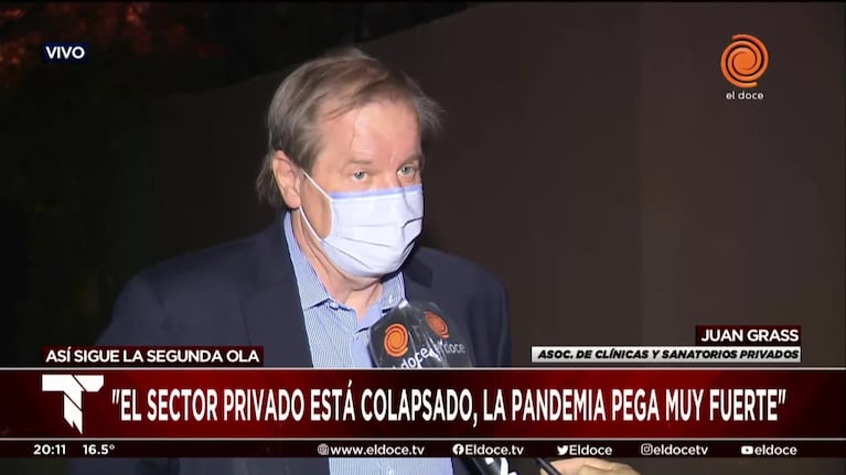 Coronavirus en Córdoba: aseguran que el sector privado está colapsado