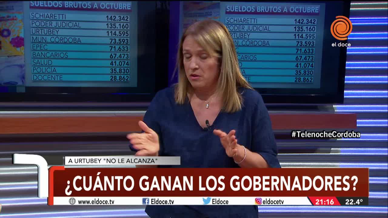 A Juan Manuel Urtubey "no le alcanza": ¿cuánto ganan los gobernadores?