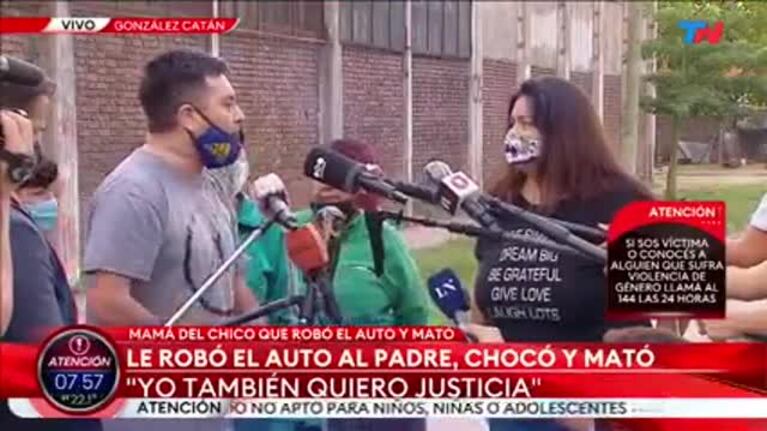 Tiene 14 años, manejaba un auto y mató a un hombre