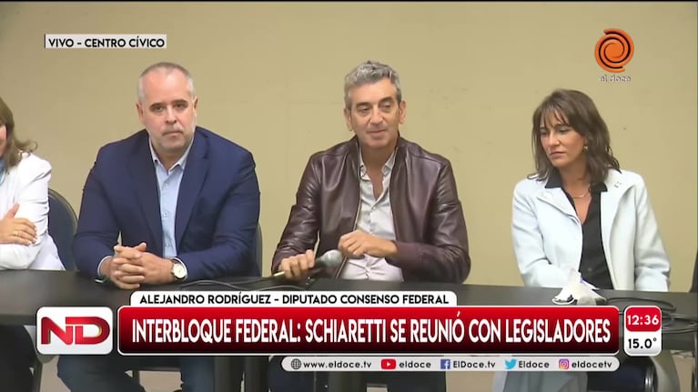 El interbloque Federal se reunió con Schiaretti