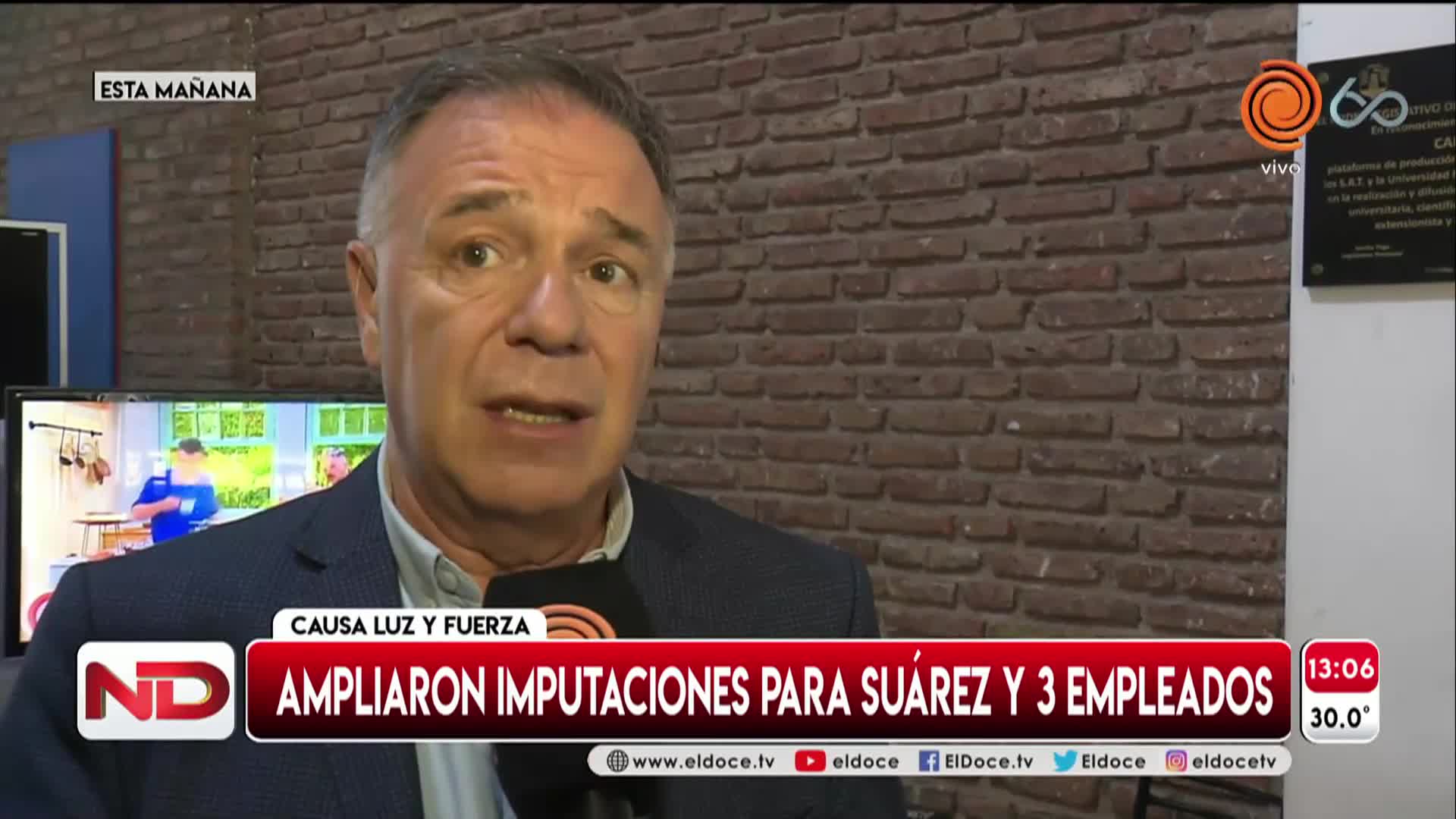 Ampliaron imputaciones contra Gabriel Suárez, el titular de Luz y Fuerza