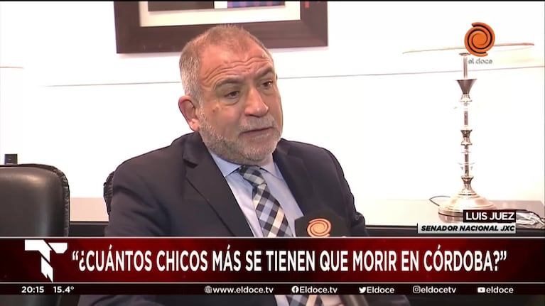 El cuestionamiento de Juez al ministro de Seguridad de Córdoba