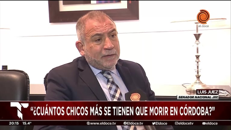 El cuestionamiento de Juez al ministro de Seguridad de Córdoba