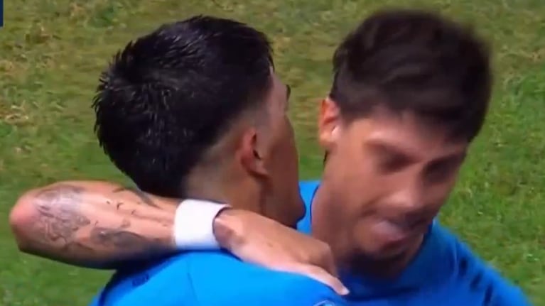 El gol de Gutiérrez de penal para el 2 a 0 de Belgrano ante Atlético de Rafaela