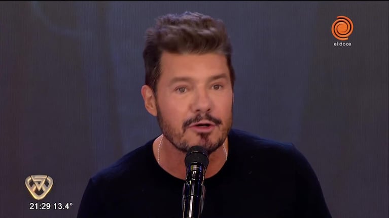 Tinelli se emocionó al hablar de su familia