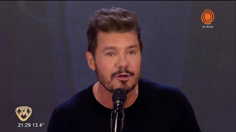 Tinelli se emocionó al hablar de su familia
