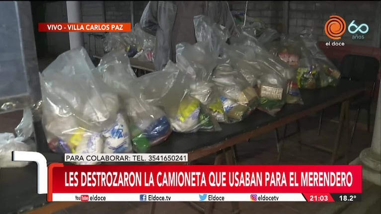 El drama de un merendero: el mecánico les chocó la camioneta