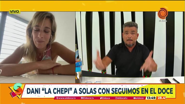 Dani La Chepi con Seguimos en El Doce