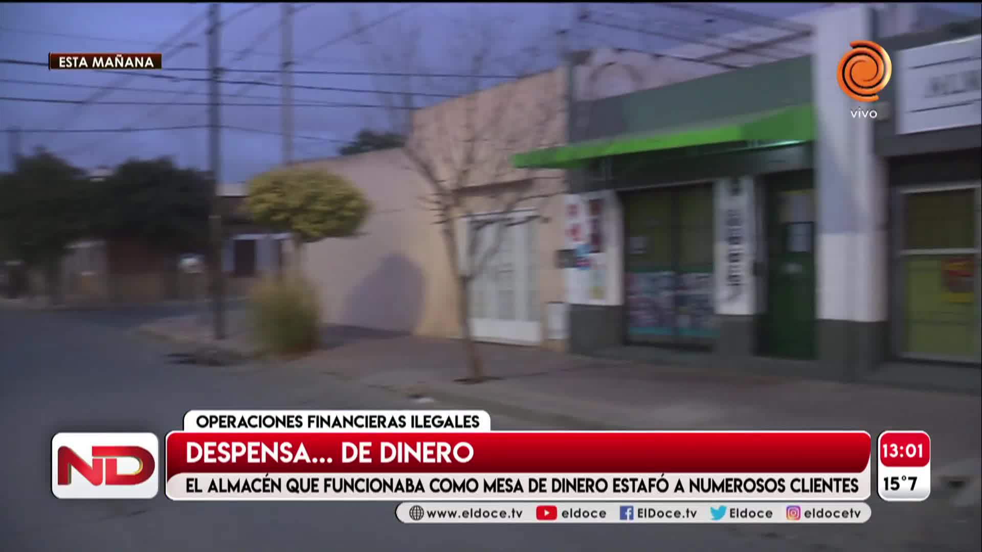 La despensa de dinero: el testimonio de un hombre que perdió 105 mil dólares