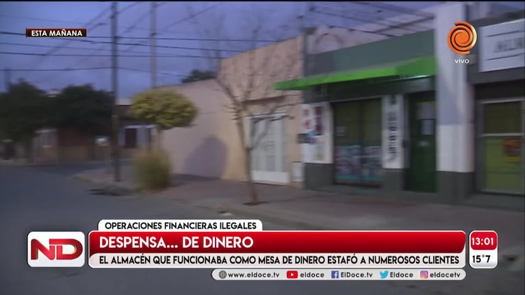 La despensa de dinero: el testimonio de un hombre que perdió 105 mil dólares