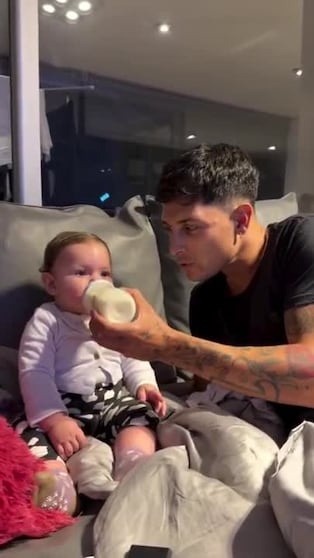 Sarita, la hija de Fer Olmedo, al ritmo del "Poposao"