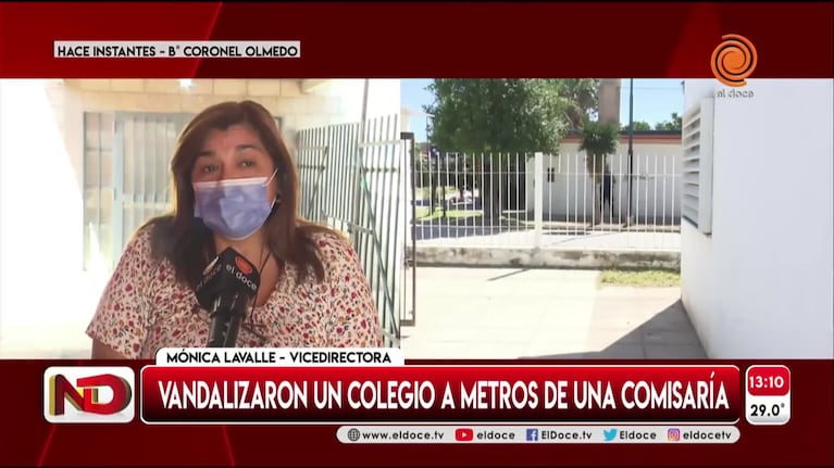 Un colegio sin clases por recurrentes hechos de inseguridad