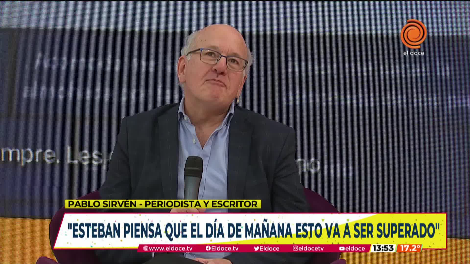 Pablo Sirvén reflexionó sobre la enfermedad de Bullrich