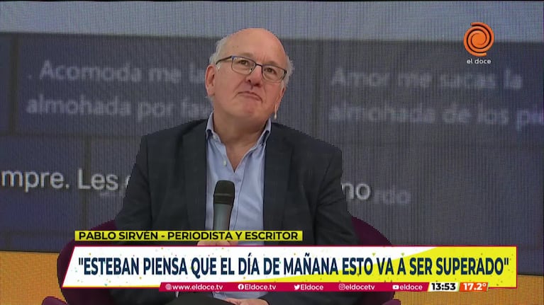 Pablo Sirvén reflexionó sobre la enfermedad de Bullrich