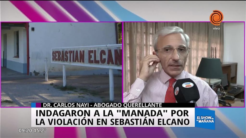 Sebastián Elcano: declaró “La Manada”
