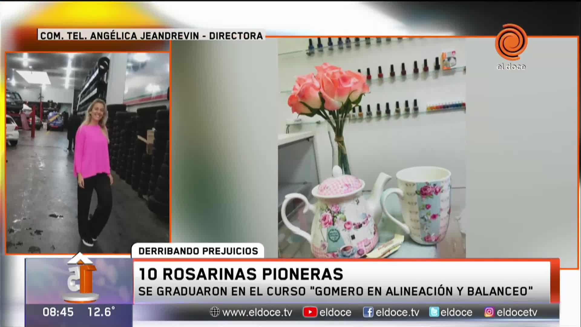 Diez rosarinas se graduaron como gomeras profesionales