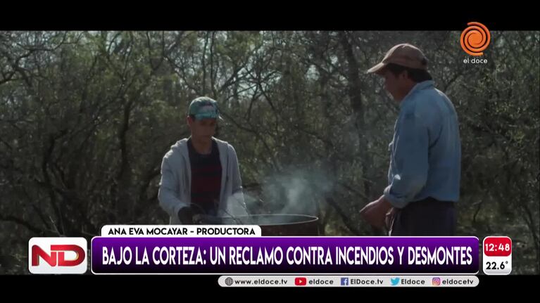 Bajo la corteza, una peli cordobesa que se expresa contra incendios y desmontes