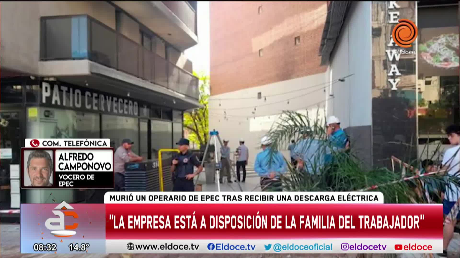 Según Epec, la tarea que hacía el operario muerto era “habitual”