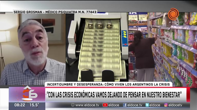 Cómo viven los argentinos la crisis económica