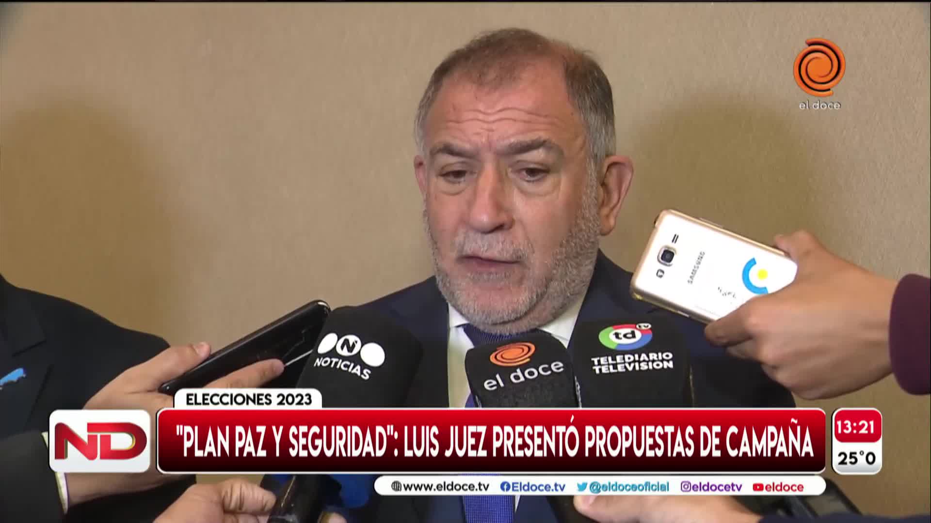 Juez puso a la seguridad como prioridad de su plan de gobierno