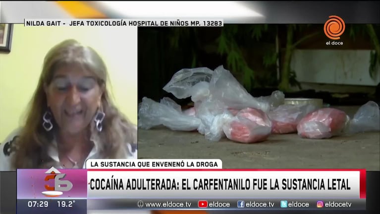 Cocaína envenenada: el carfentanilo fue la sustancia letal