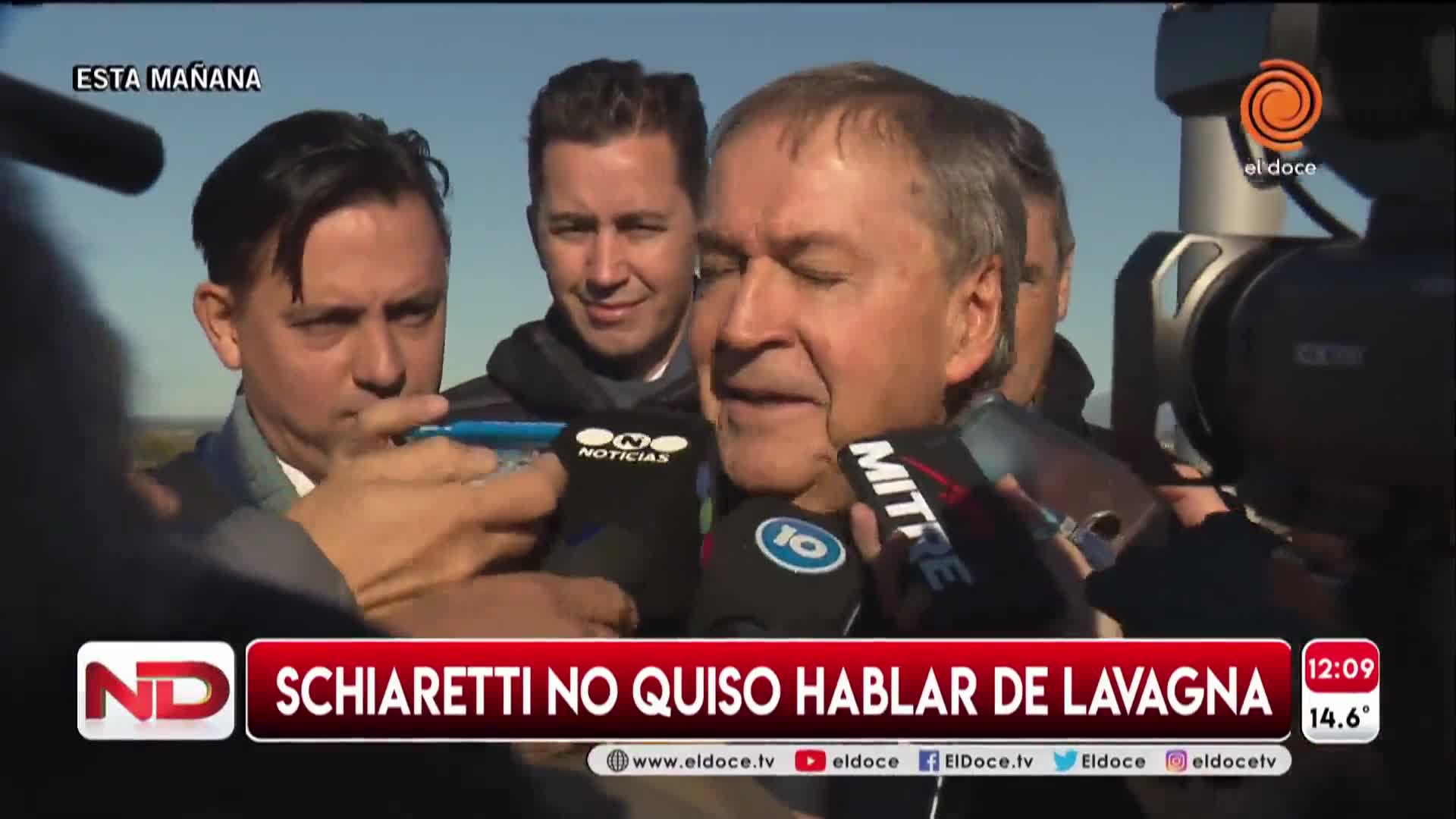 Schiaretti evitó hablar sobre Lavagna