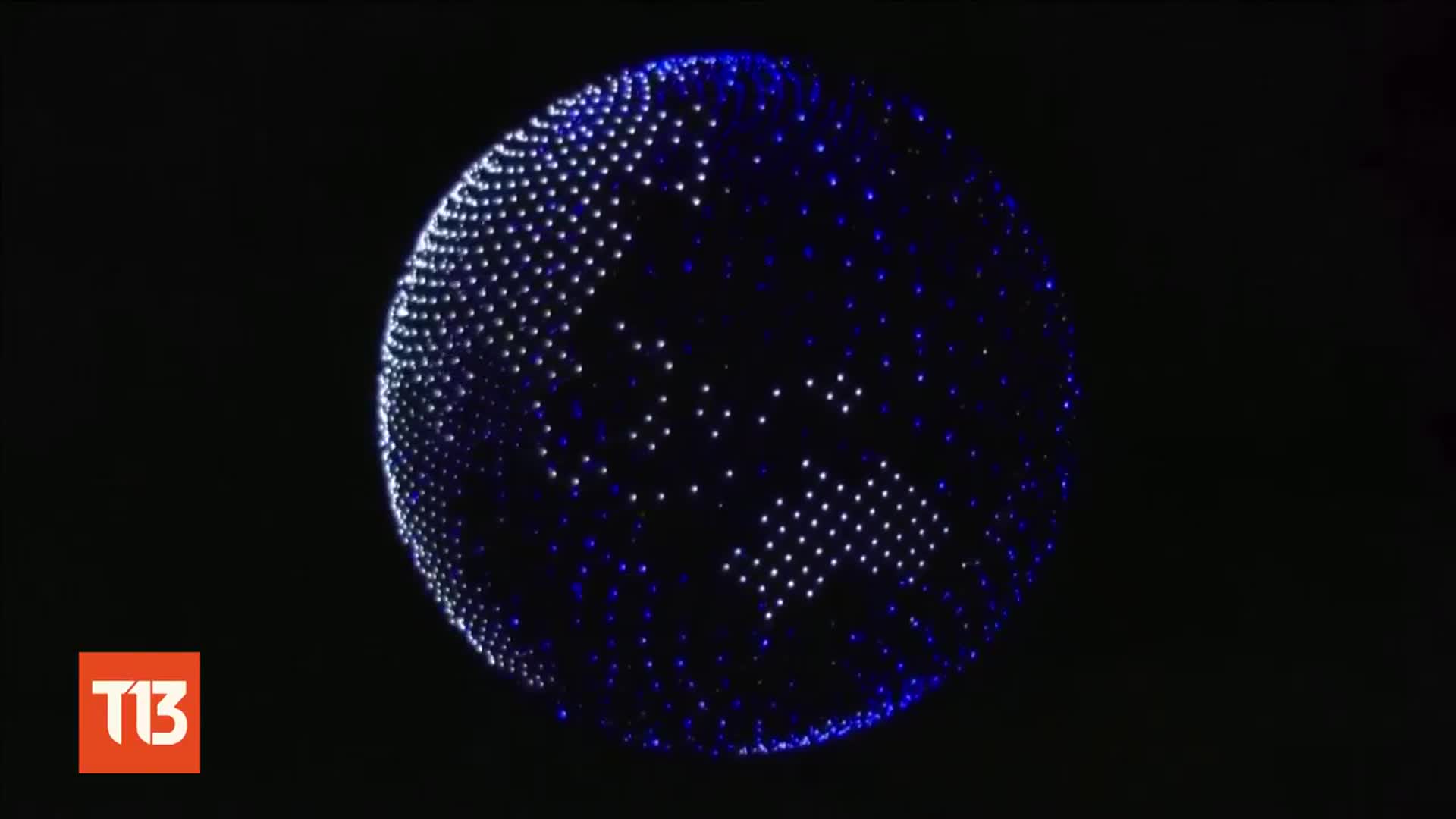 El increíble show de drones en Tokio 2020