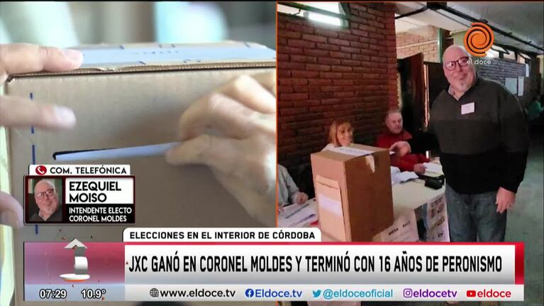 Moiso, el intendente electo de Coronel Moldes que le puso fin a 16 años de peronismo