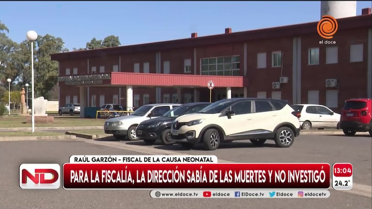 Para la fiscalía, la dirección del Neonatal sabía de las muertes y no investigó