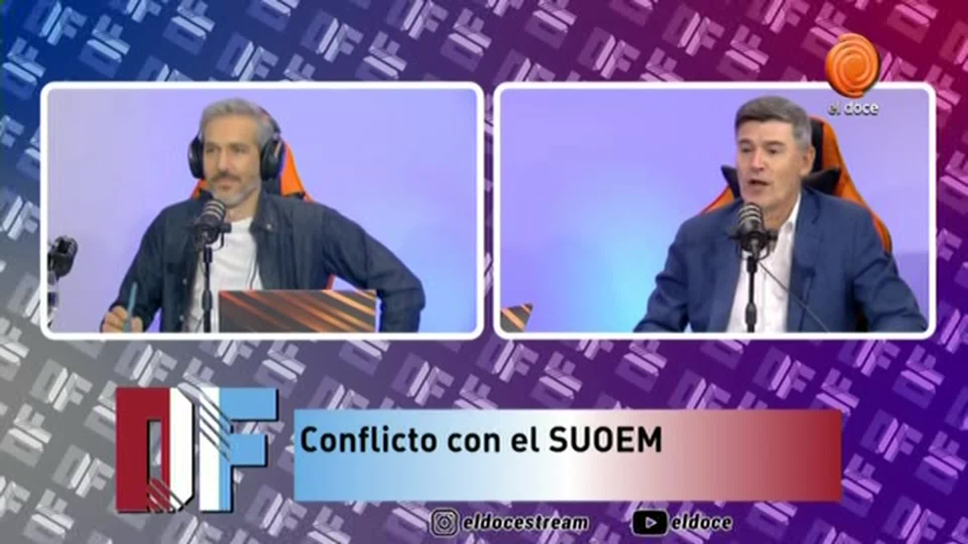 Passerini sobre el conflicto con el Suoem