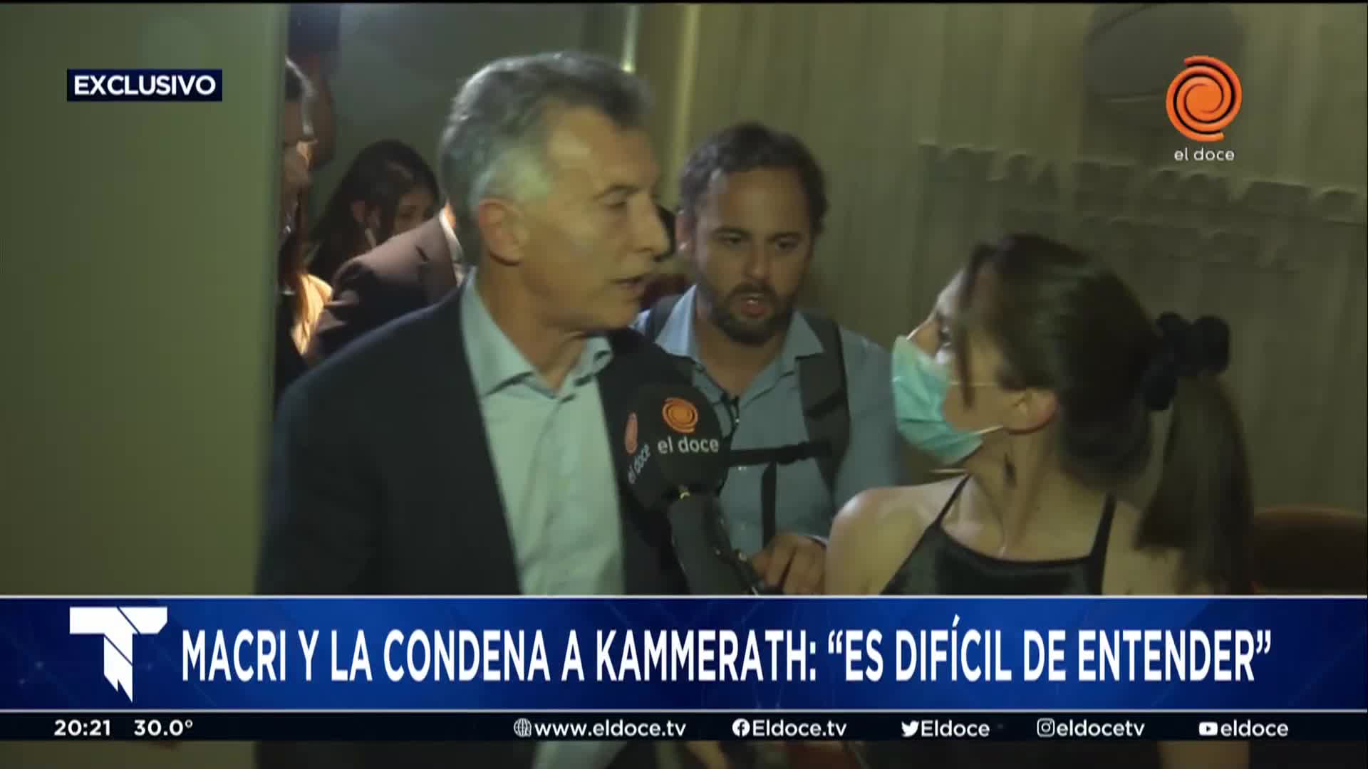 Qué dijo Macri sobre la condena a Kammerath