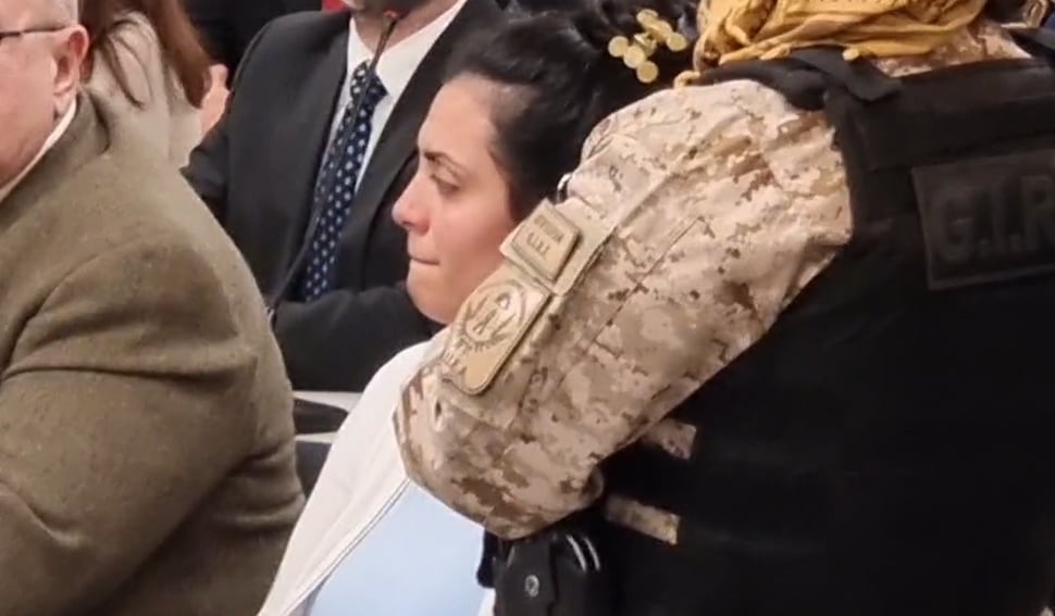 Así reaccionó Brenda Agüero al escuchar la sentencia en su contra