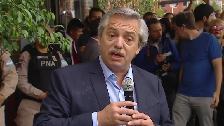 Alberto Fernández: "Estamos en una enorme crisis"