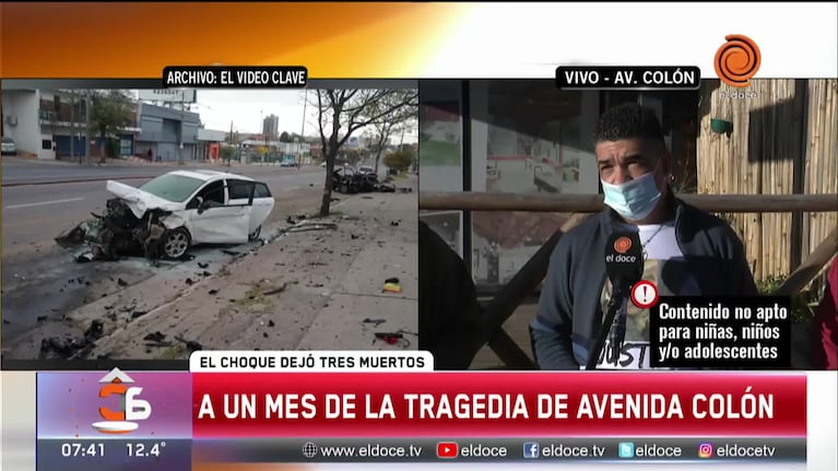 Un mes de la tragedia en la Colón: el desesperado pedido de justicia